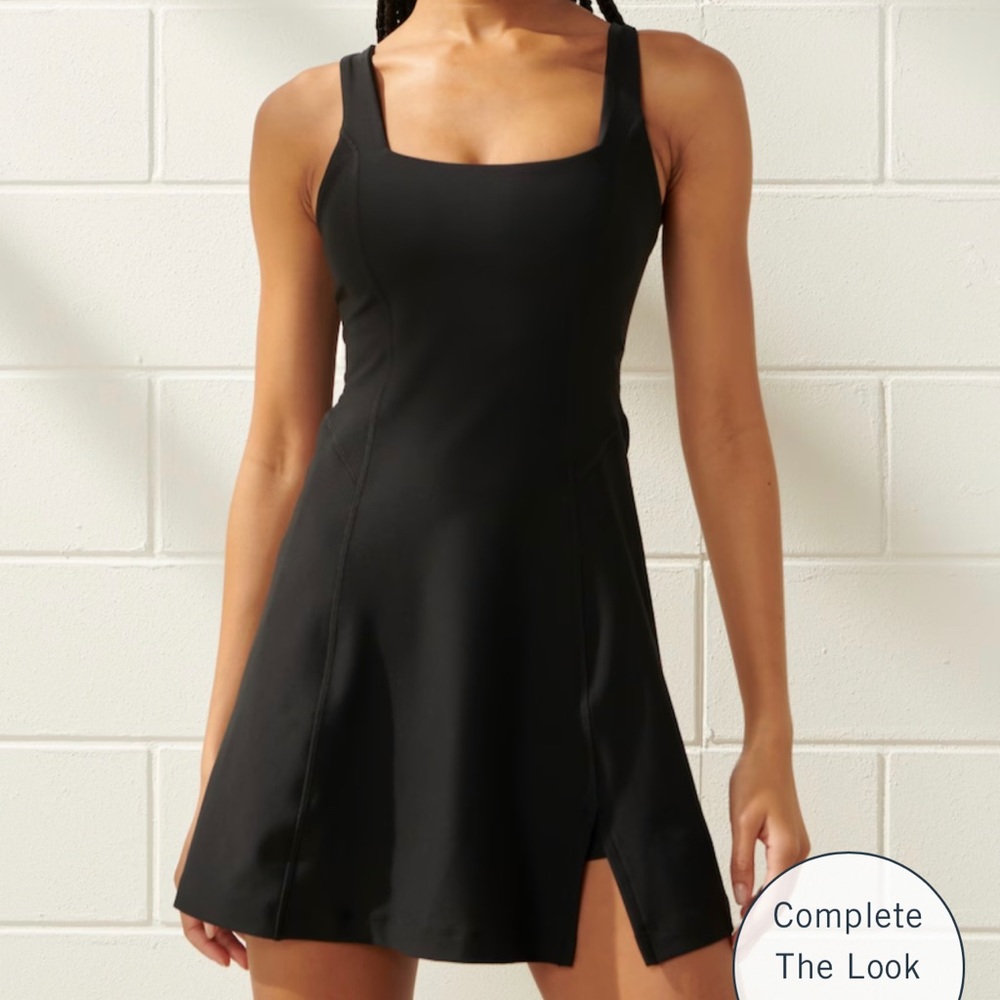 Abercrombie YPB sculpt luxe mini dress